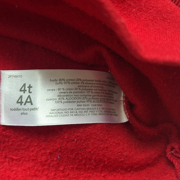 Carters 4T pullover - Picture 4 of 7